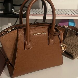 Michael Kors Tan and Brown Bag
